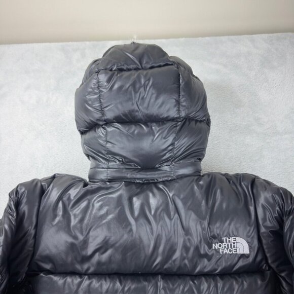 The North Face Women's Size Medium 700 Down Fill Nuptse Black Puffer Jacket - Picture 9 of 16